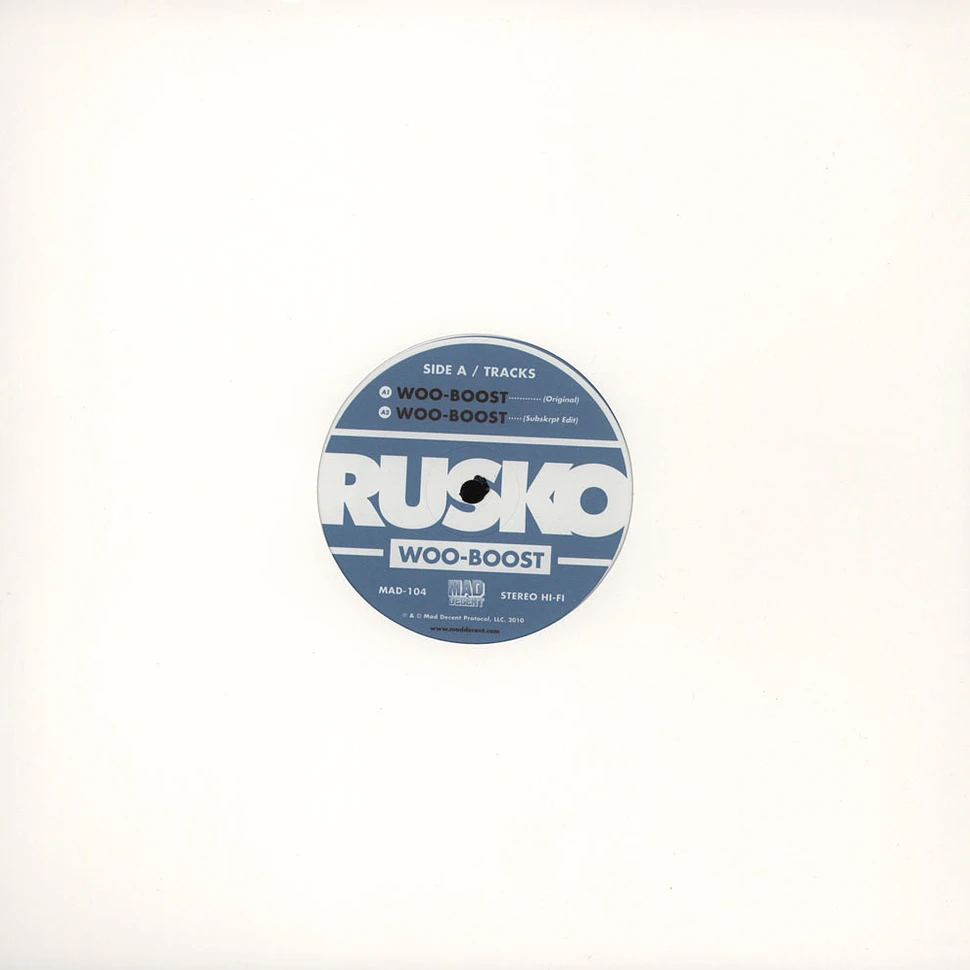 Rusko - Woo-Boost