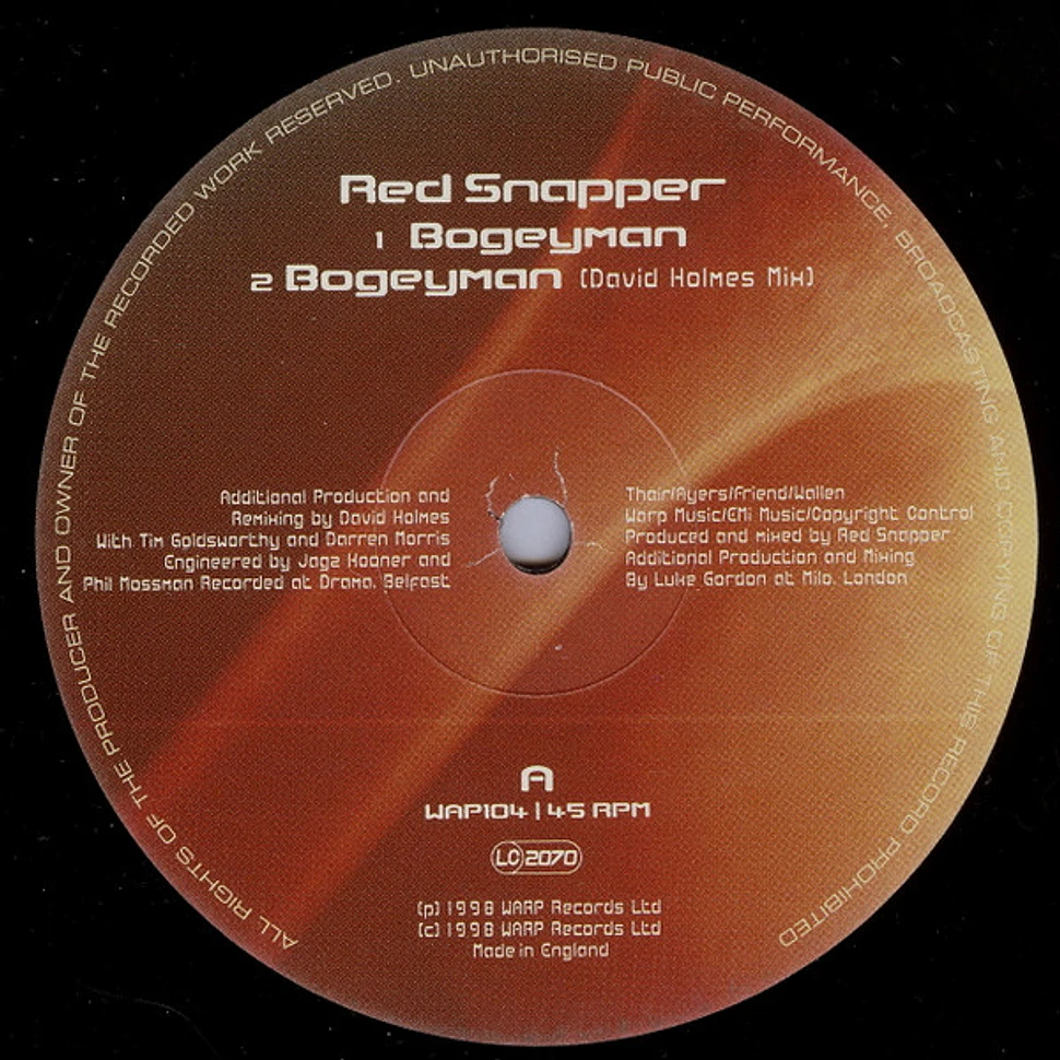 Red Snapper - Bogeyman