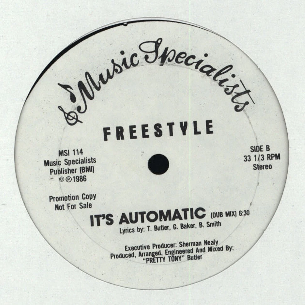 Freestyle - It's automatic