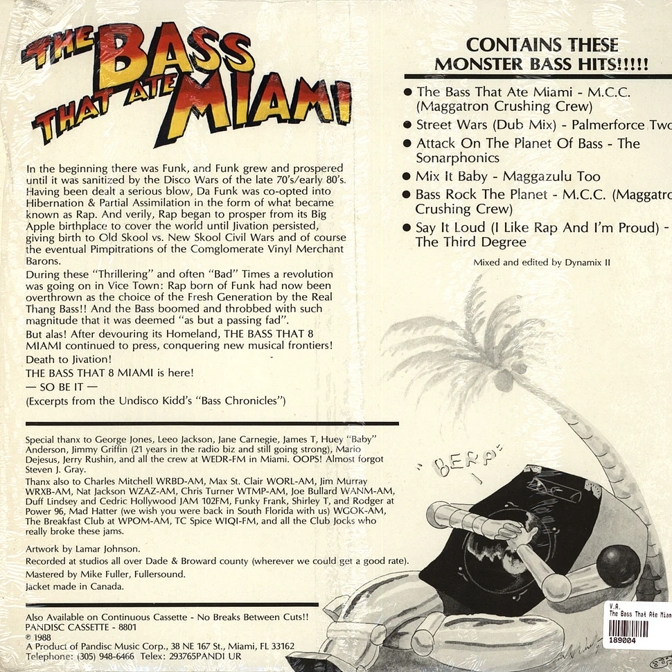 V.A. - The Bass That Ate Miami
