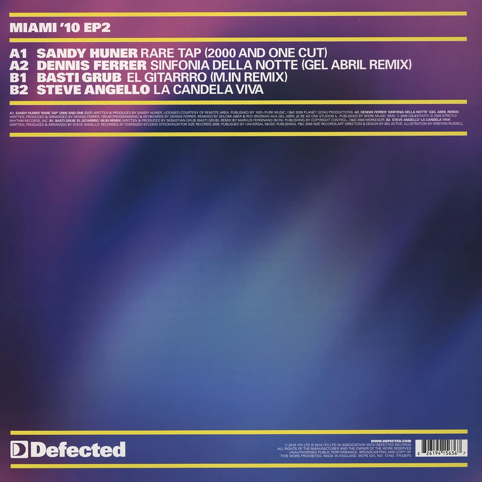 V.A. - Defected in the house - Miami 10 EP 2