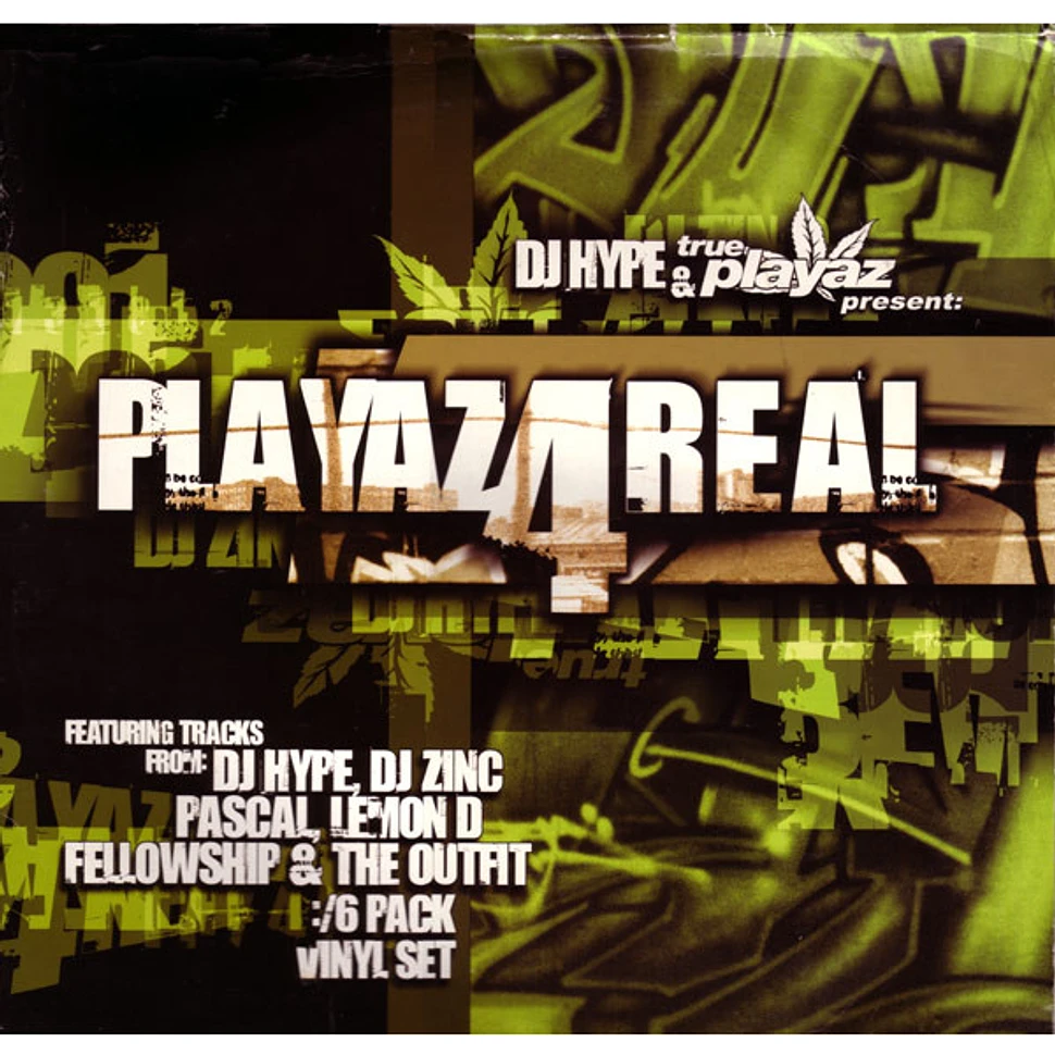 DJ Hype - Playaz4Real - Vinyl 6x12