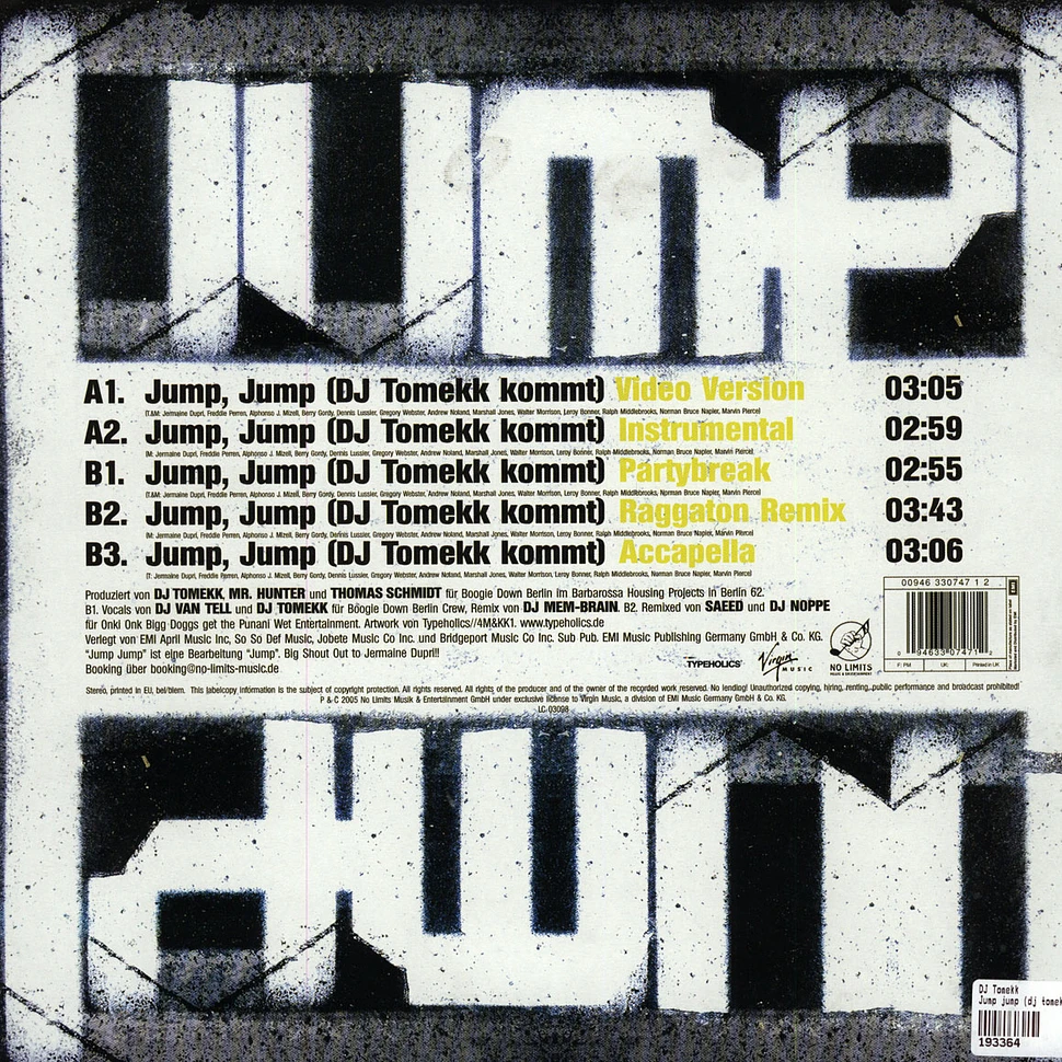DJ Tomekk Featuring Fler Intr. G-Hot - Jump, Jump (DJ Tomekk Kommt)