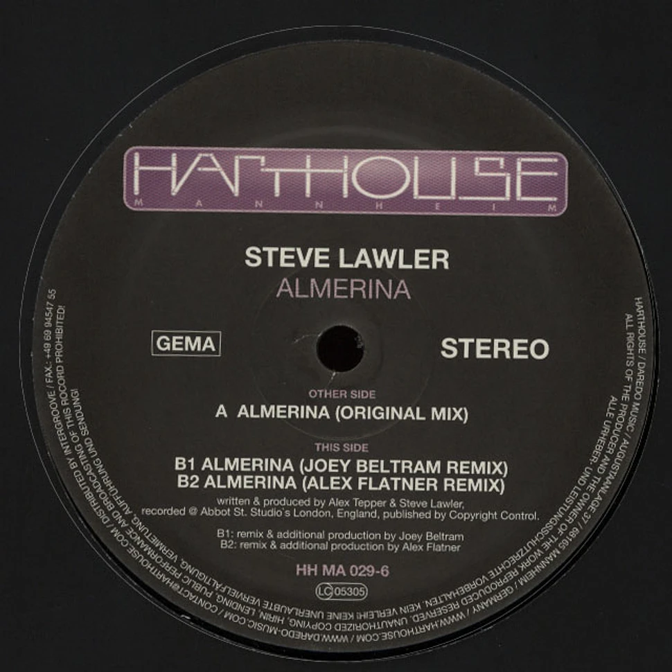 Steve Lawler - Almerina