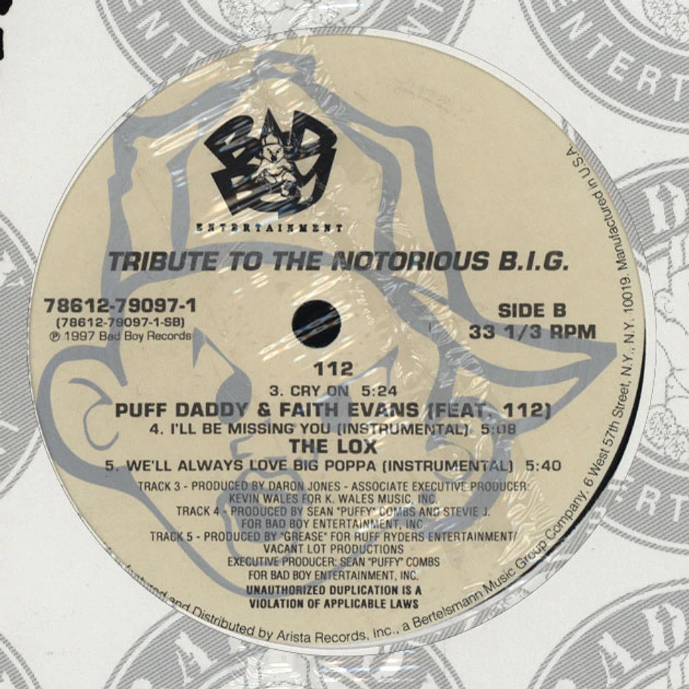 Puff Daddy & Faith Evans / 112 / The Lox - Tribute To The Notorious B.I.G.