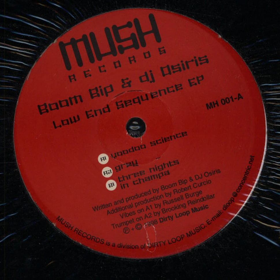 Boom Bip & DJ Osiris - The low end sequence EP