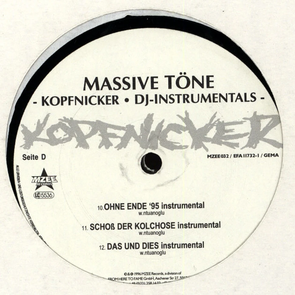 Massive Töne - Kopfnicker (DJ Instrumentals)