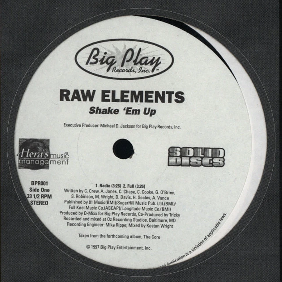 Raw Elements - Shake 'Em Up