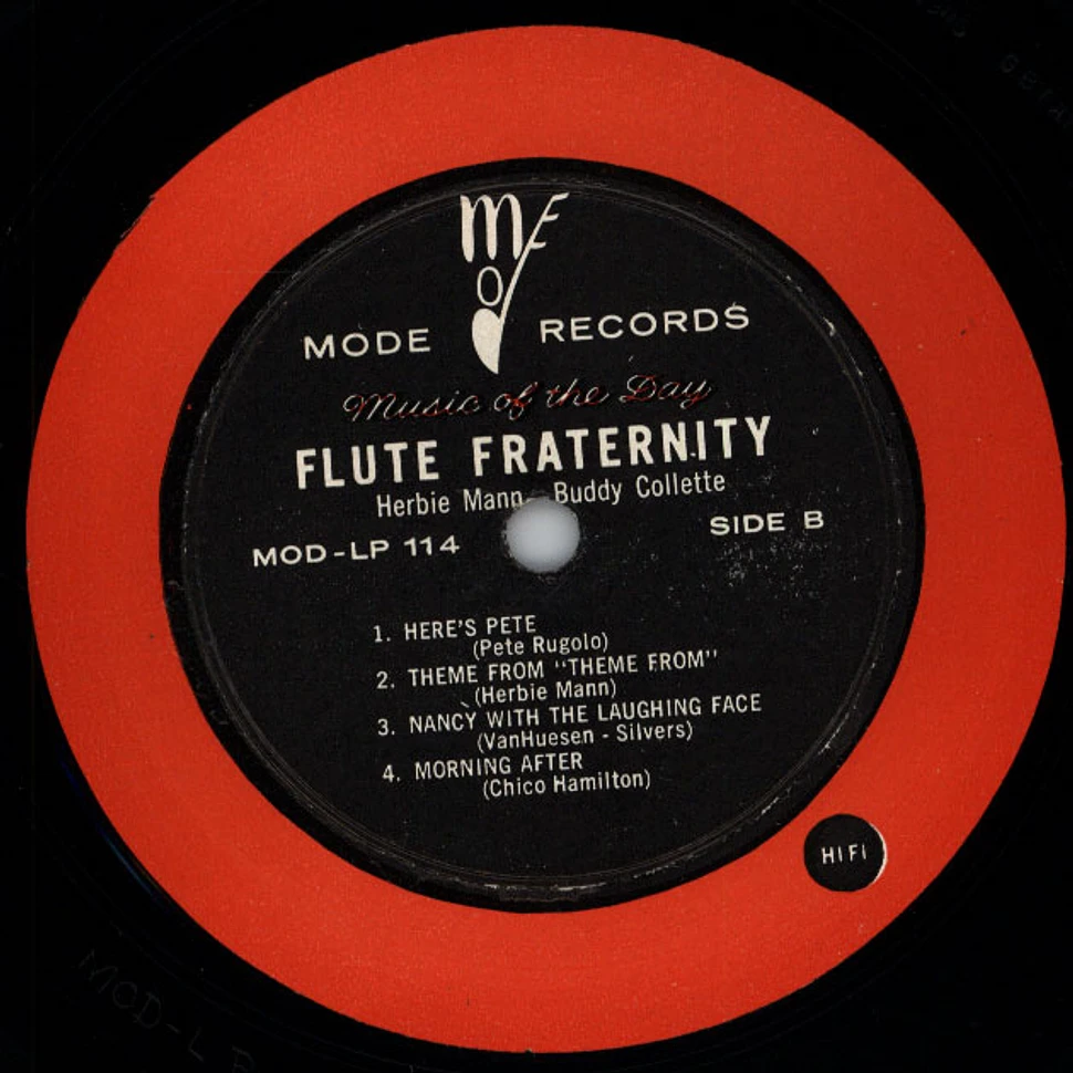 Herbie Mann & Buddy Collette - Flute Fraternity