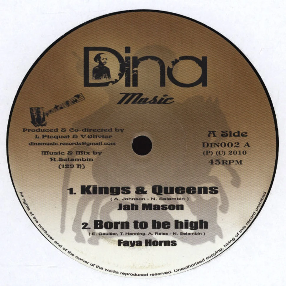 Jah Mason / Lyricson - Kings & Queens / Nah Sekkle