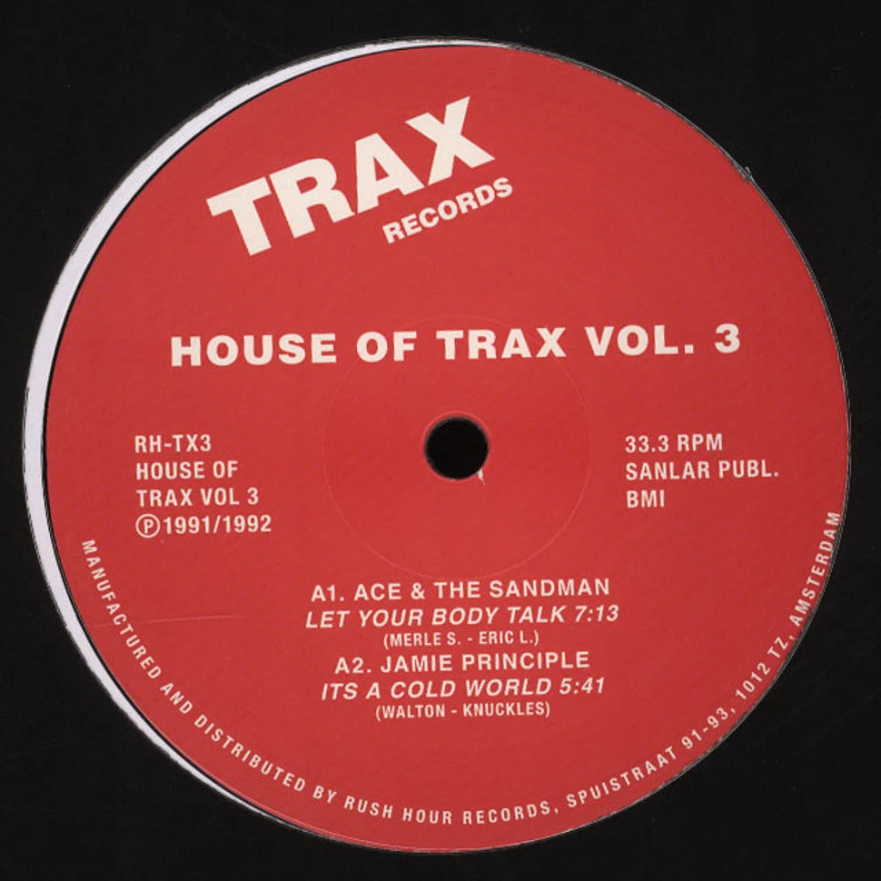 House Of Trax - Volume 3