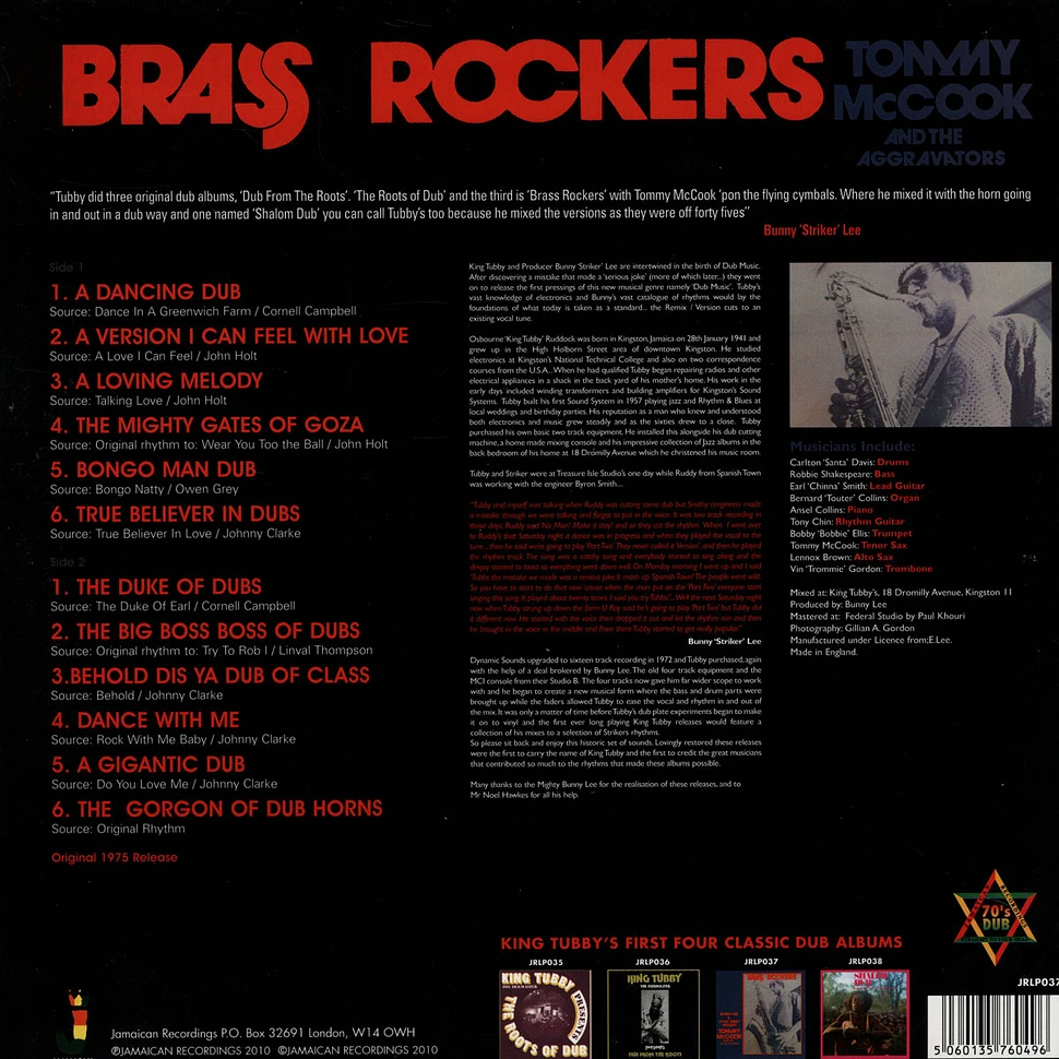 Bunny Lee & King Tubby - Brass Rockers