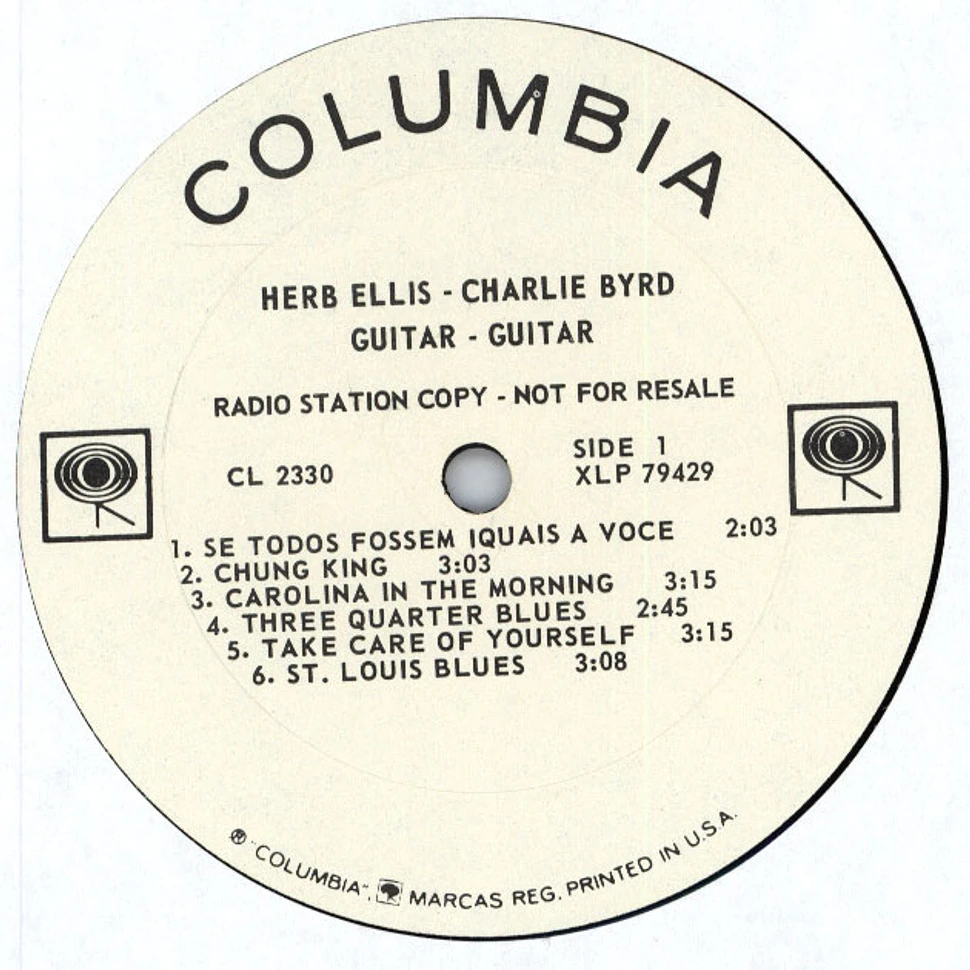 Herb Ellis - Charlie Bird - Guitar -Guitar