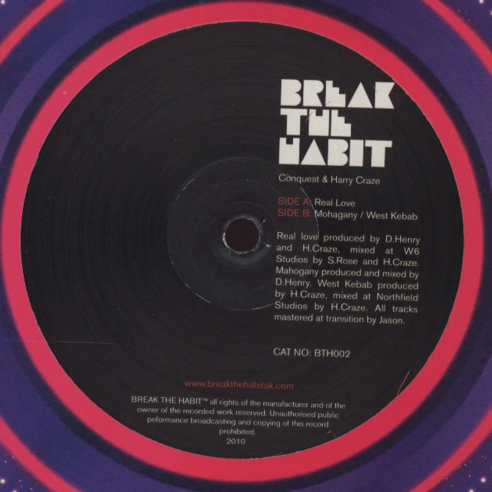 Conquest & Harry Craze - Real Love EP