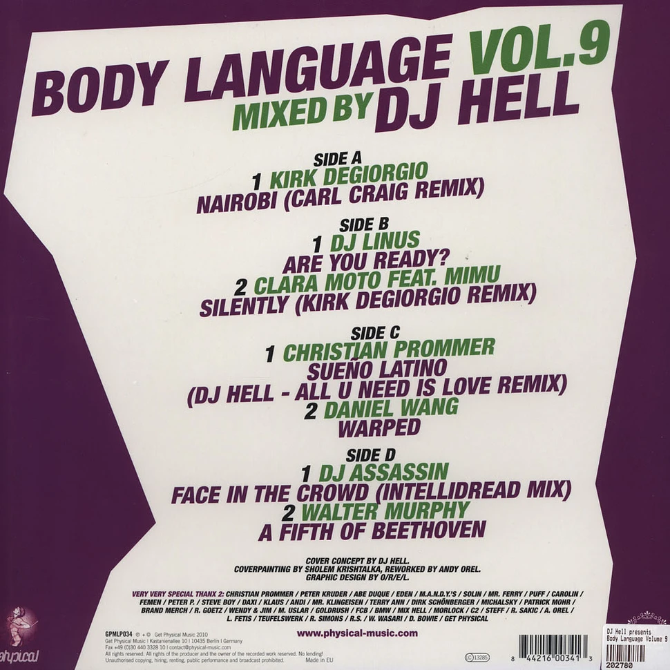 DJ Hell presents - Body Language Volume 9