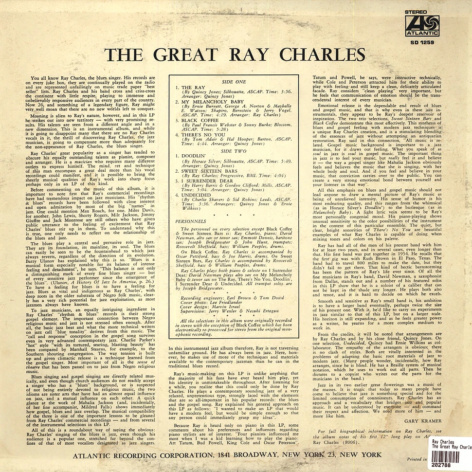 Ray Charles - The Great Ray Charles