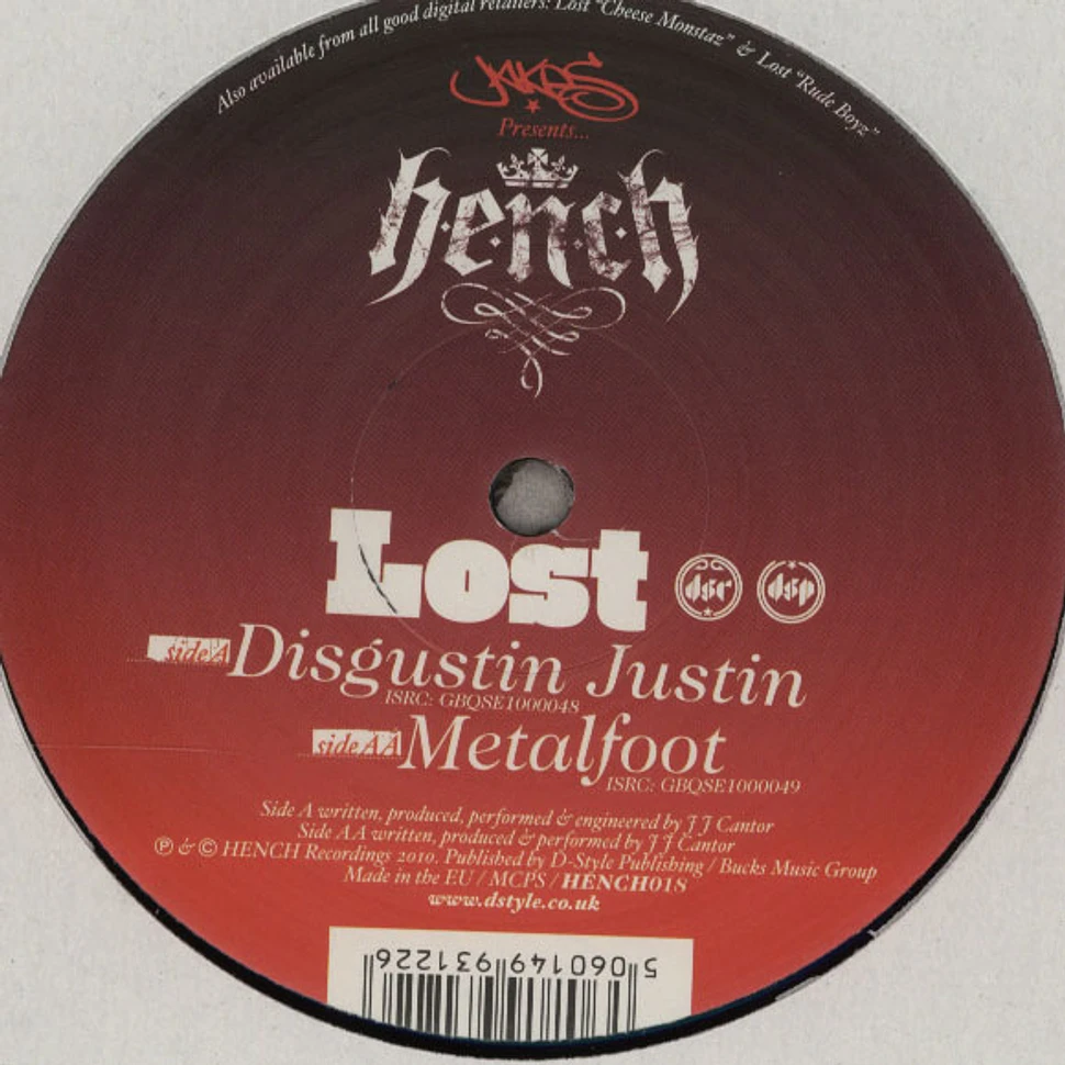 Lost - Disgustin Justin / Metalfoot