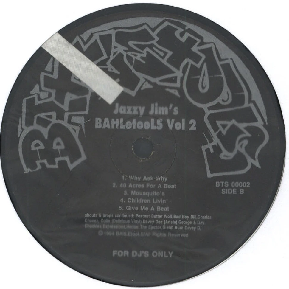 Jazzy Jim - Jazzy Jim's Battletools Vol. 2