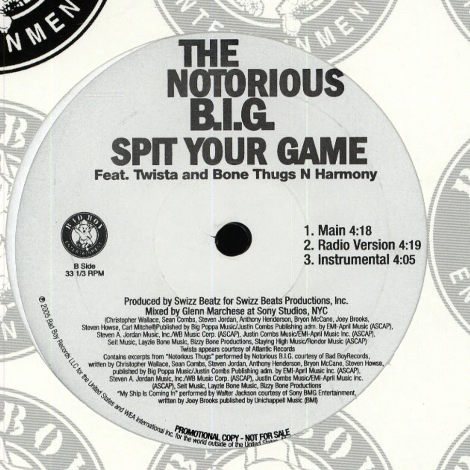 The Notorious B.I.G. - Spit your game feat. Twista & Bone Thugs N Harmony
