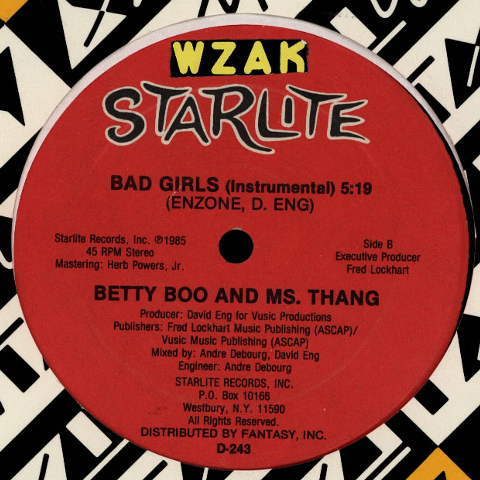 Betty Boo & Ms. Thang - Bad Girls