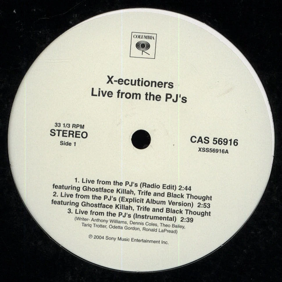 X-Ecutioners - Live from the pj's feat. Black Thought, Ghostface Killah & Trife