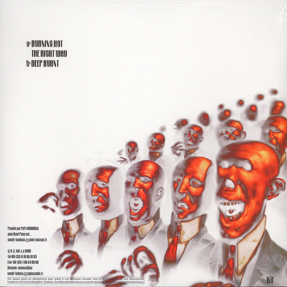 【1999年オリジナル初版】Pépé Bradock / Burning Pepe Bradock - Burning - Vinyl 12
