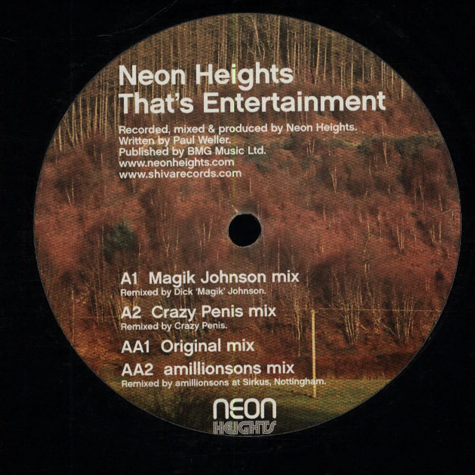 Neon Heights - That's Entertainment