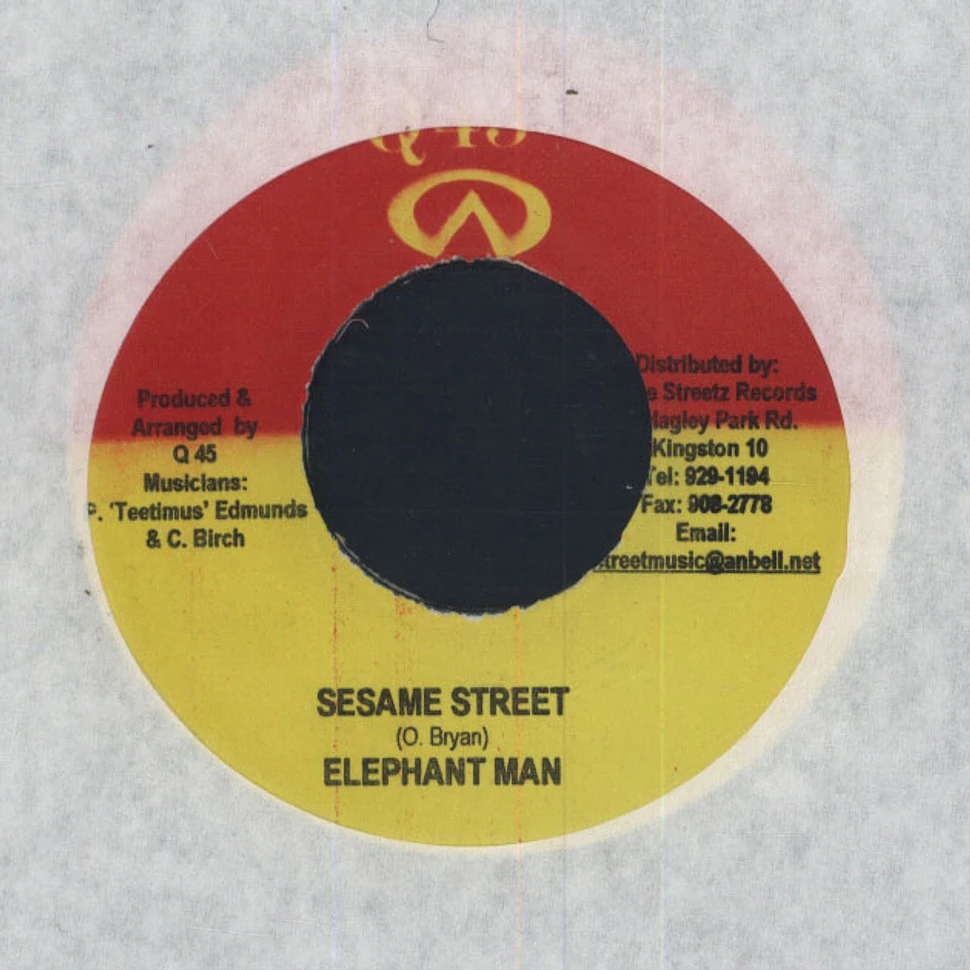 Elephant Man - Sesame street