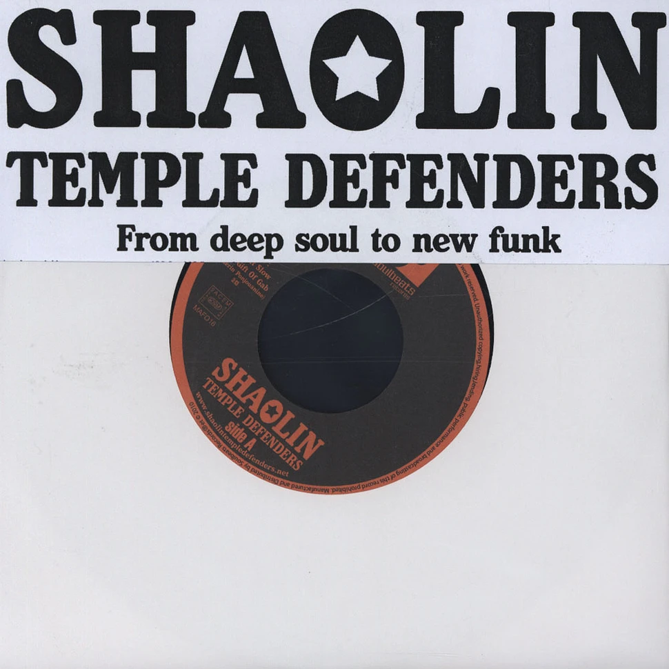 Shaolin Temple Defenders - Take It Slow Feat. Gift Of Gab of Blackalicious