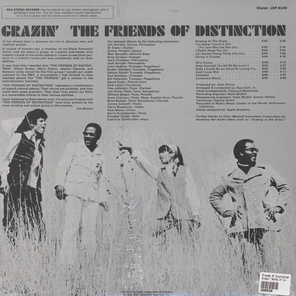 The Friends Of Distinction - Grazin