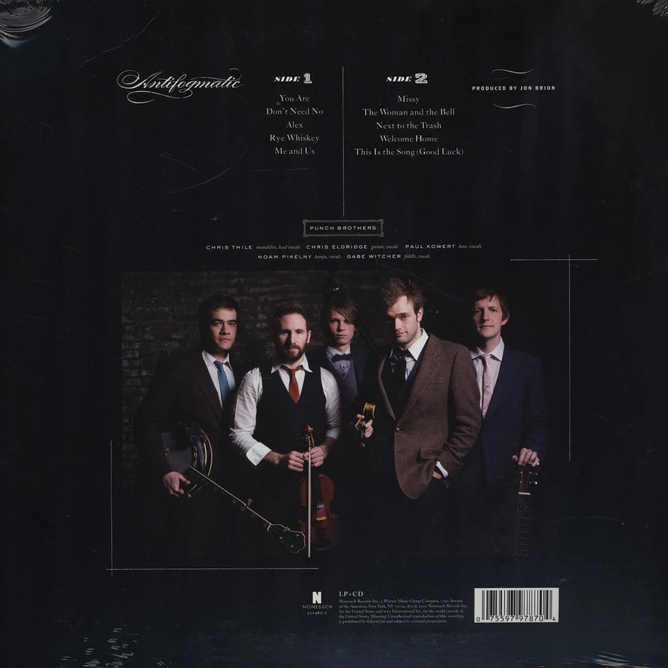 Punch Brothers - Antifogmatic