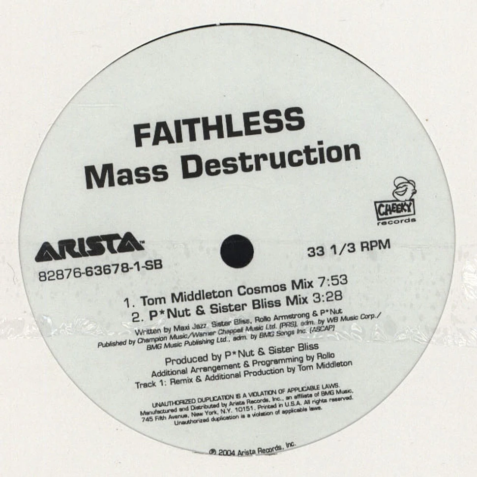 Faithless - Mass Destruction