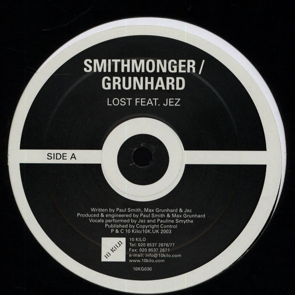 Smithmonger & Max Grunhard - Lost