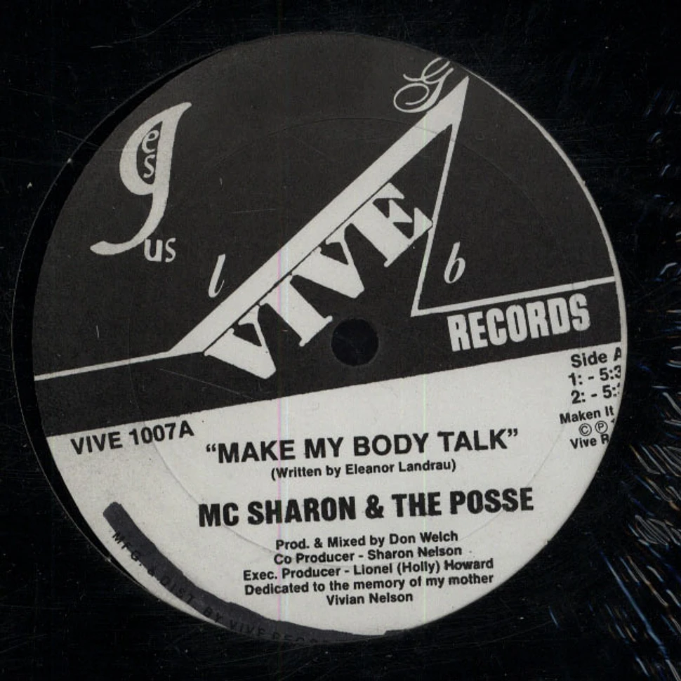 MC Sharon & The Posse - Make My Body Talk