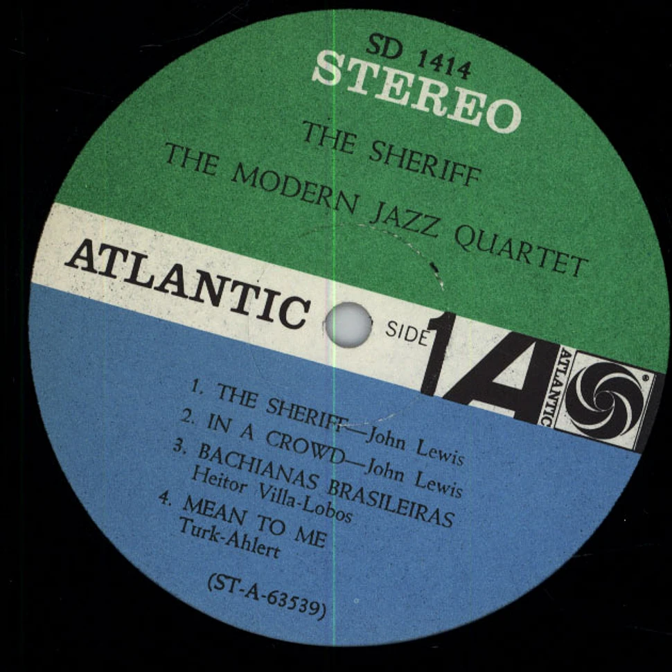 The Modern Jazz Quartet - The Sheriff