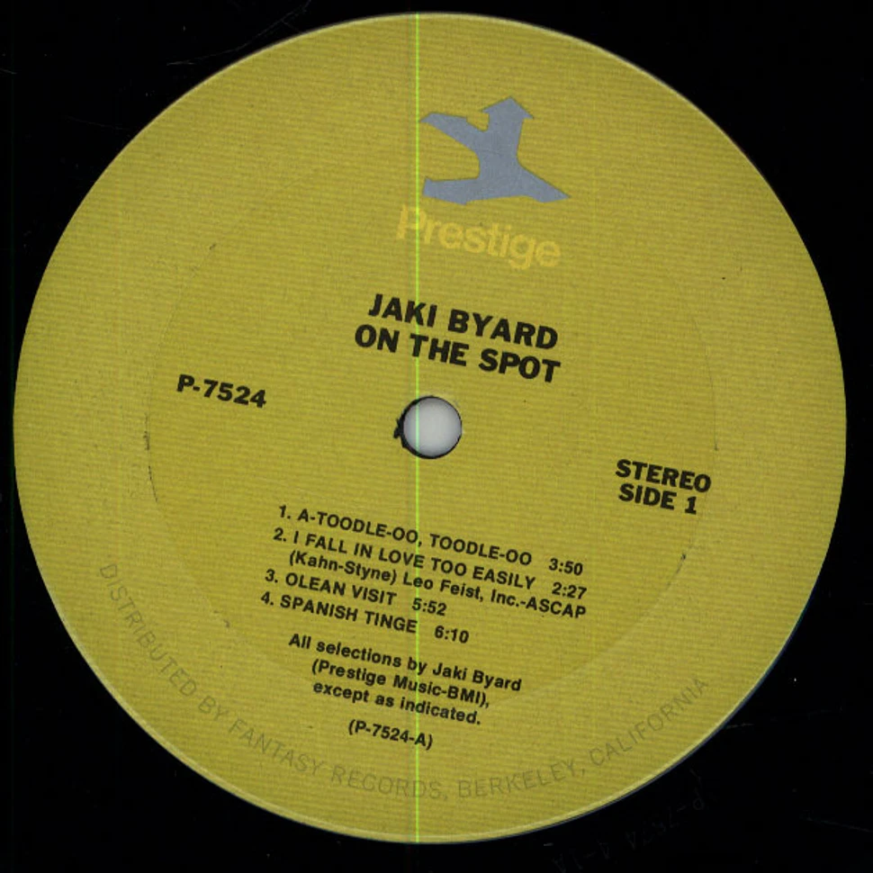 Jaki Byard - On The Spot