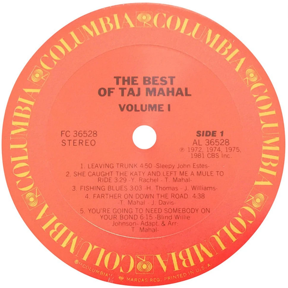 Taj Mahal - The Best Of Taj Mahal