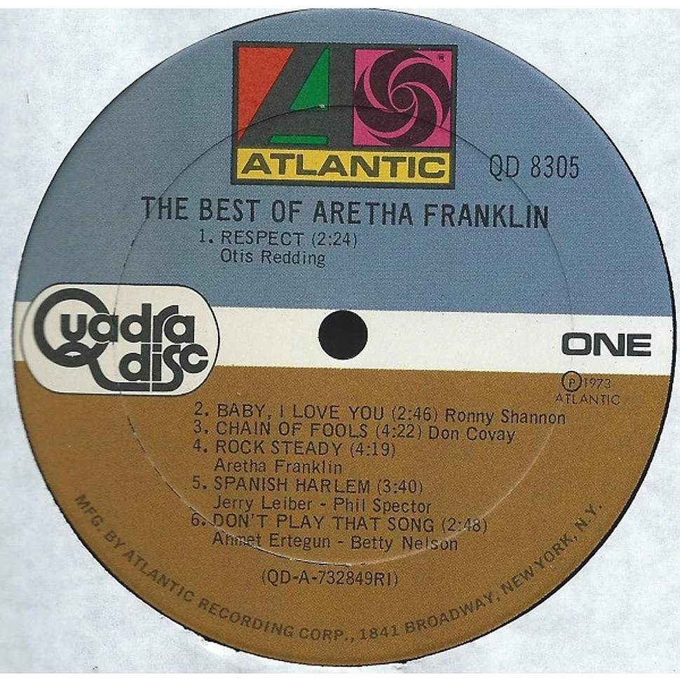 Aretha Franklin - The Best Of Aretha Franklin