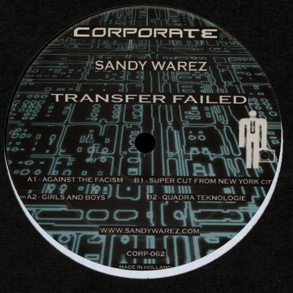 Sandy Warez - Transfer Failed