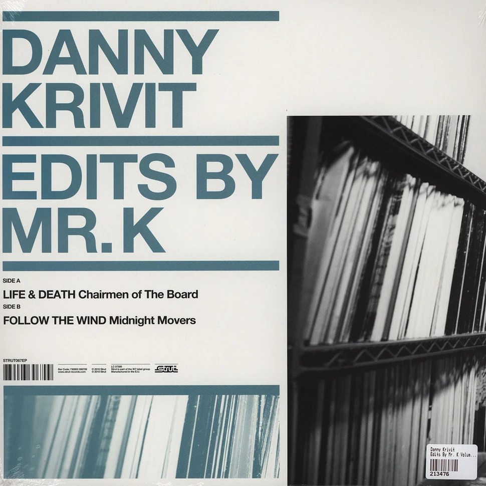 Danny Krivit - Edits By Mr. K Volume 2 EP 1
