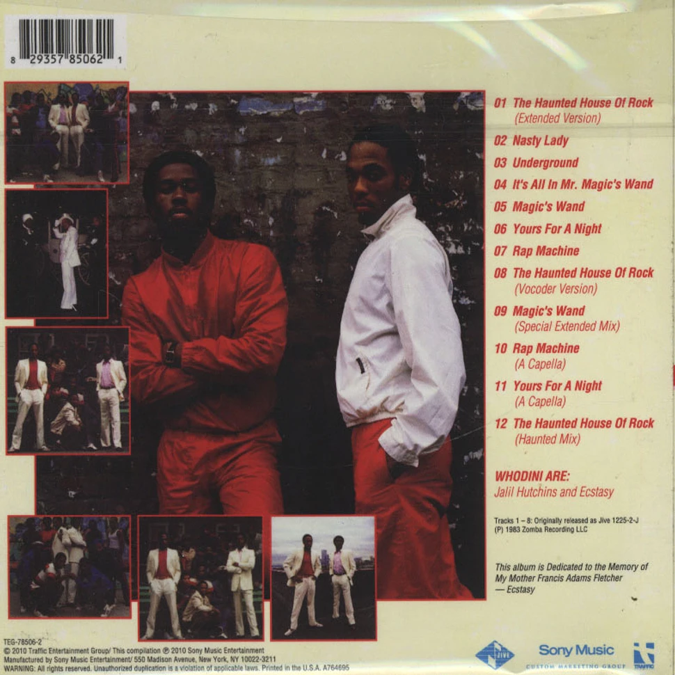 Whodini - Whodini Remastered & Expanded Edition