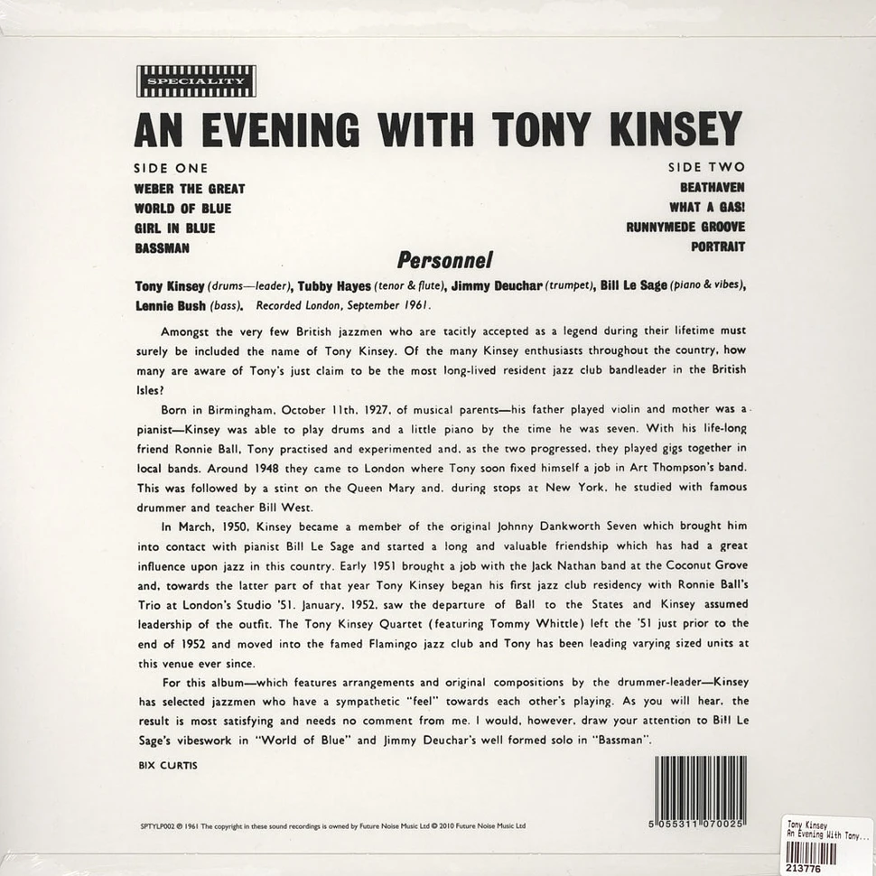 Tony Kinsey - An Evening With Tony Kinsey
