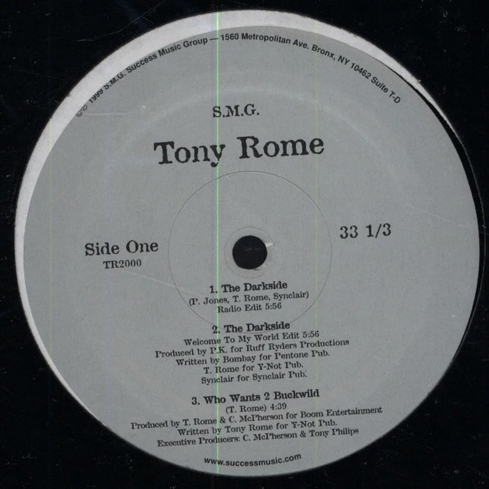 Tony Rome - The Darkside