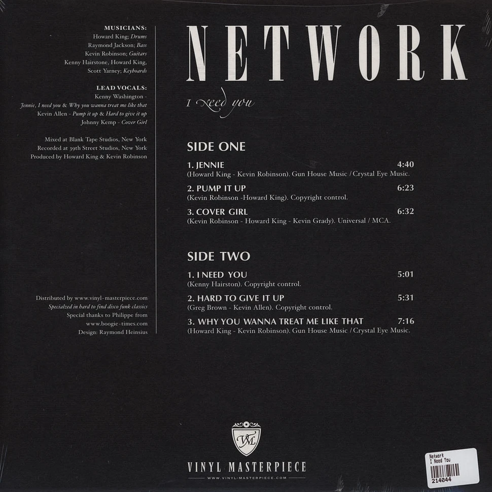 Network - I Need You