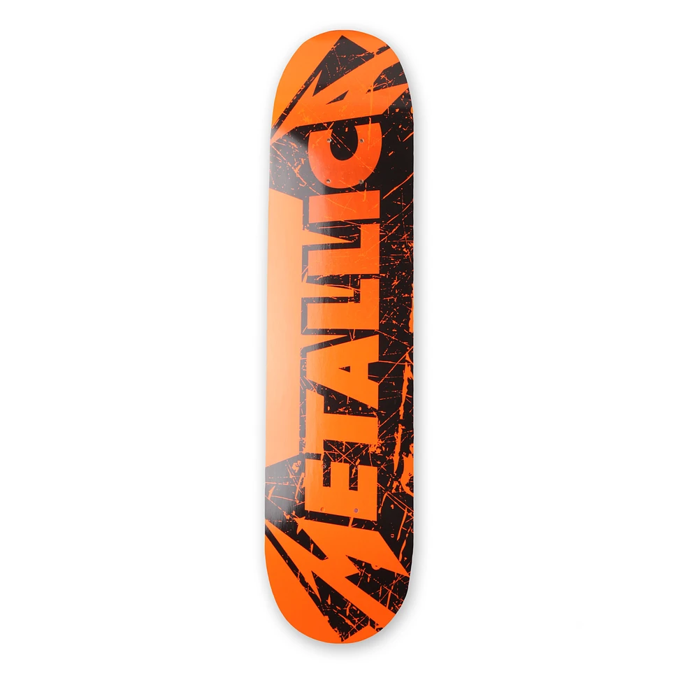 Metallica - Scratch Logo Skateboard Deck