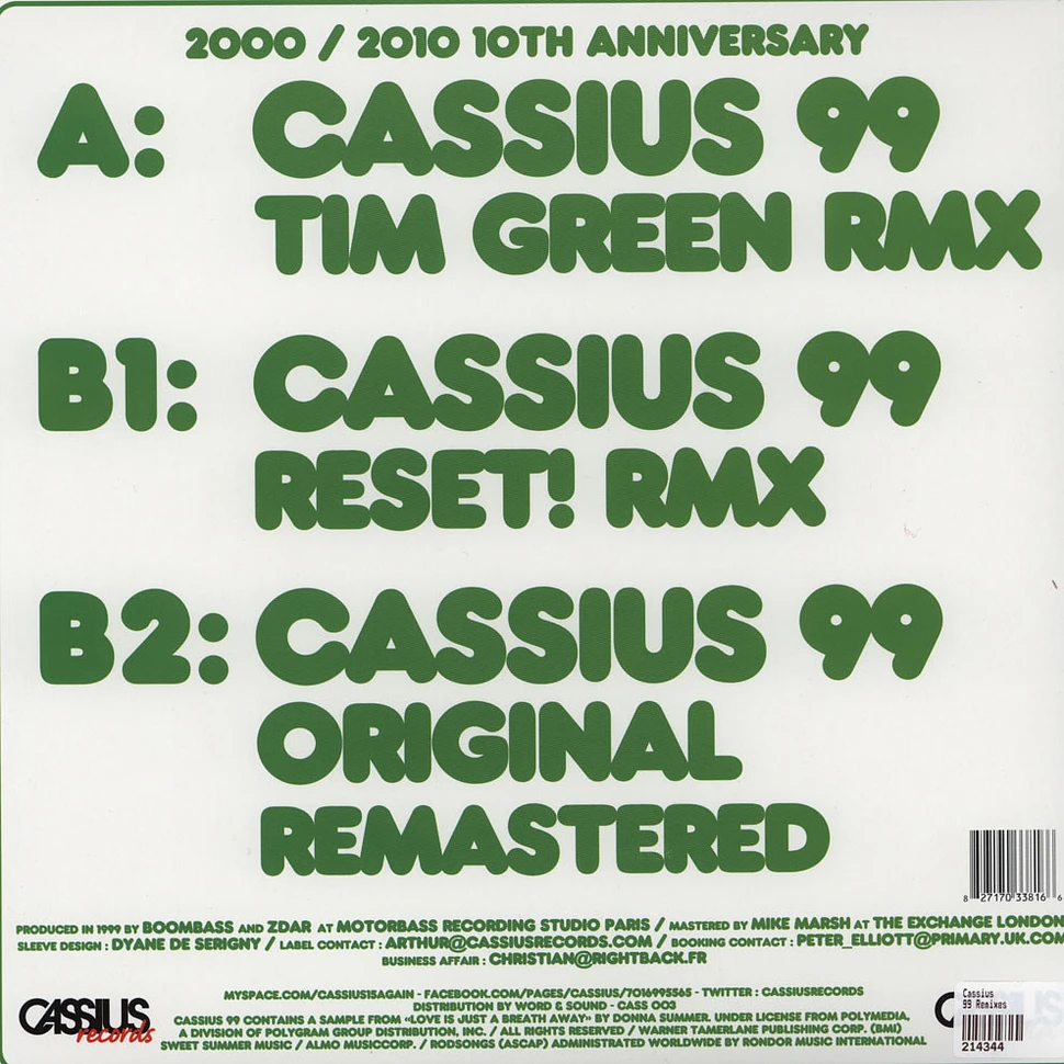 Cassius - 99 Remixes