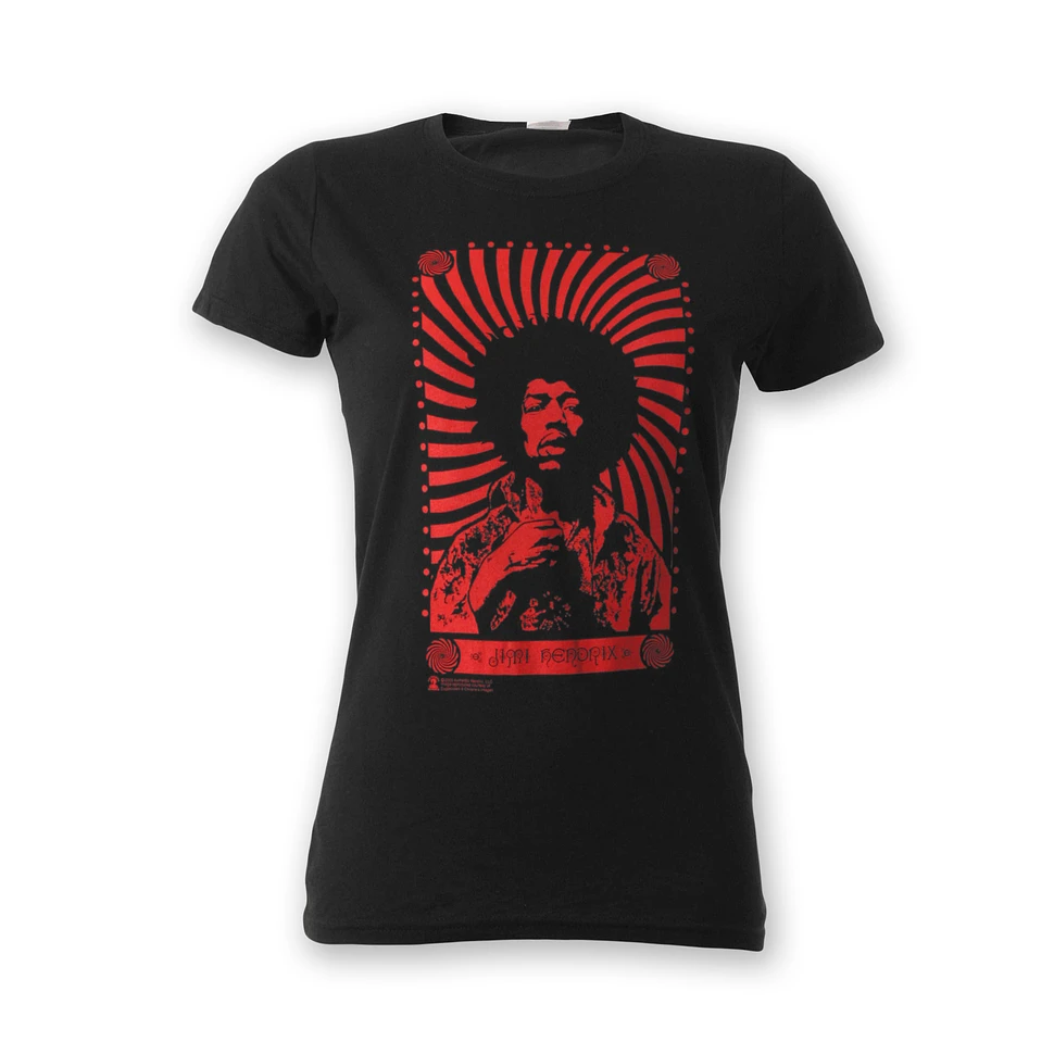 Jimi Hendrix - Swirl Women T-Shirt