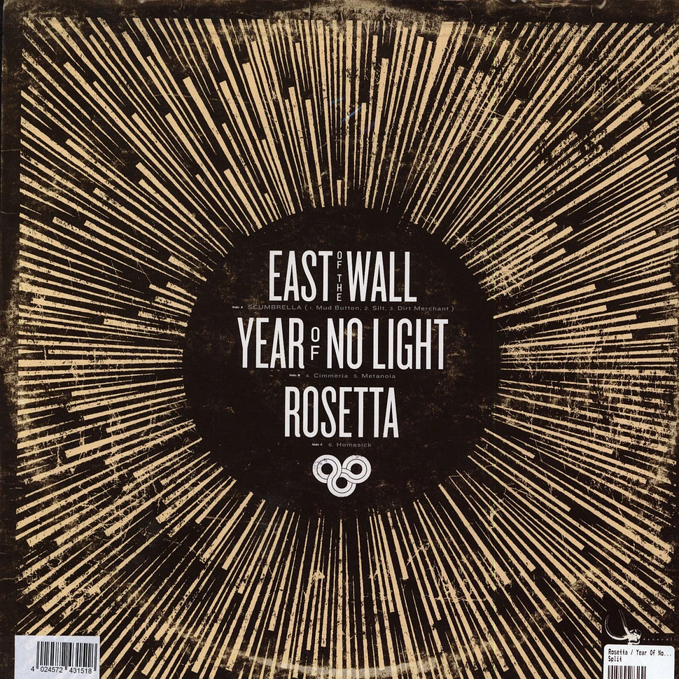 Rosetta / Year Of No Light / East Of The Wall Split - Split
