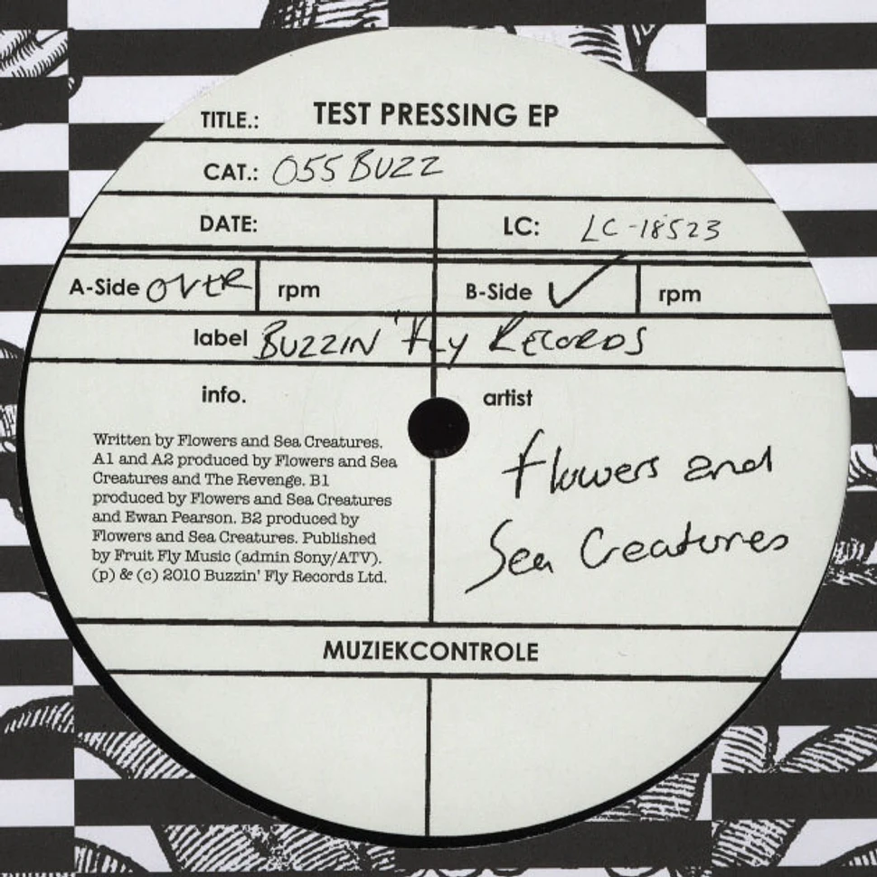 Flowers and Sea Creatures - Test Pressing EP