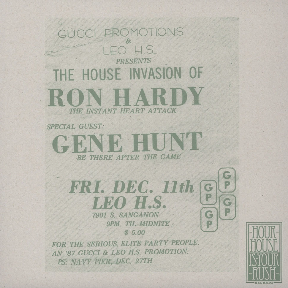 Gene Hunt & Ron Hardy - Throwback 87 EP